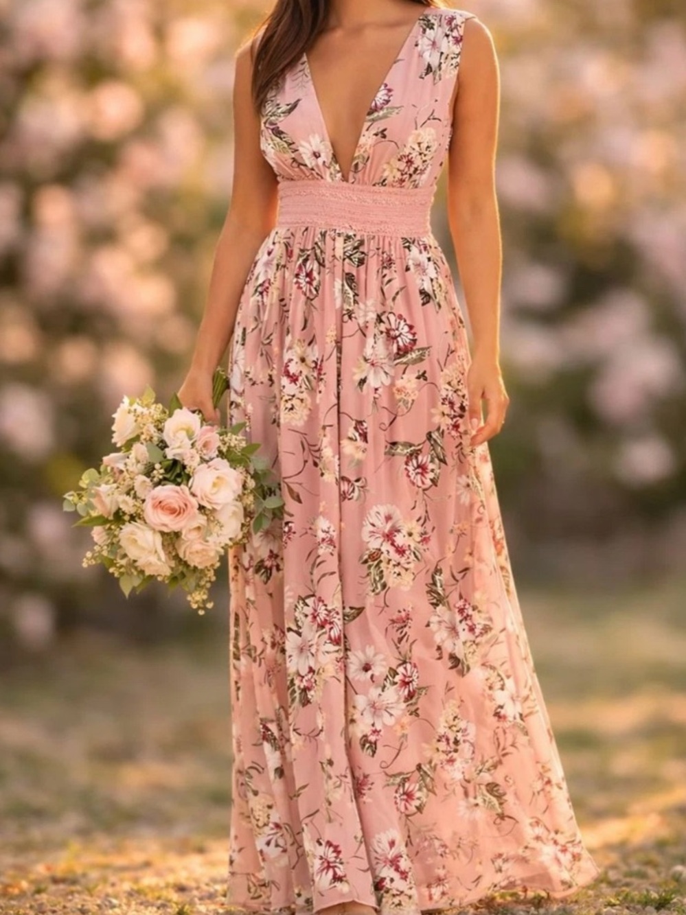 Windsor Blush Pink Floral Dress